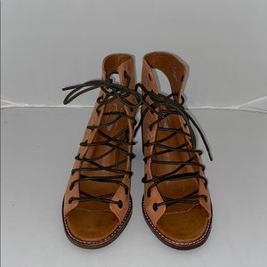 Never worn! Free People x Jeffrey Campbell Sandals